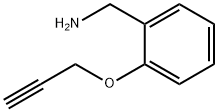 Benzenemethanamine, 2-(2-propyn-1-yloxy)- Struktur