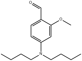 Benzaldehyde, 4-(dibutylamino)-2-methoxy- Struktur