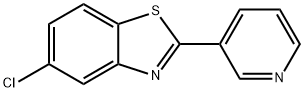 Benzothiazole, 5-chloro-2-(3-pyridinyl)- Struktur