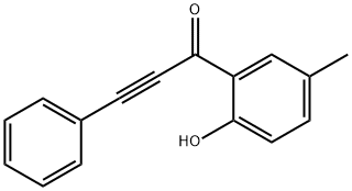 2-Propyn-1-one, 1-(2-hydroxy-5-methylphenyl)-3-phenyl- Struktur