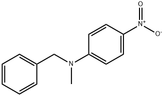 Benzenemethanamine, N-methyl-N-(4-nitrophenyl)- Struktur