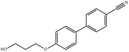 [1,1'-Biphenyl]-4-carbonitrile, 4'-(3-hydroxypropoxy)- Struktur