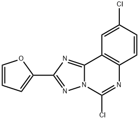 [1,2,4]Triazolo[1,5-c]quinazoline, 5,9-dichloro-2-(2-furanyl)-