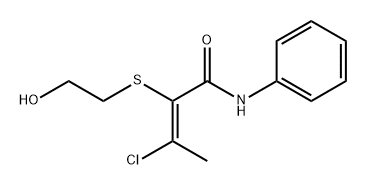 2-Butenamide, 3-chloro-2-[(2-hydroxyethyl)thio]-N-phenyl-, (2Z)-