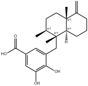 Siphonodictyoic acid Struktur