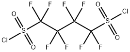 1,1,2,2,3,3,4,4-octafluorobutane-1,4-disulfonyl chloride Struktur