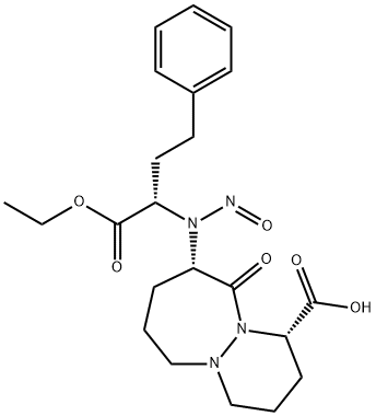 N-Nitroso Cilazapril Struktur