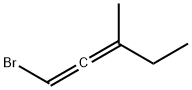 1,2-Pentadiene, 1-bromo-3-methyl- Struktur