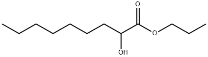 Nonanoic acid 2-hydroxypropyl ester Struktur