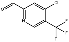 2-Pyridinecarboxaldehyde, 4-chloro-5-(trifluoromethyl)- Struktur