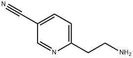 6-(2-Aminoethyl)nicotinonitrile Struktur