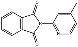 2-(4-Methylpyridin-2-yl)isoindoline-1,3-dione Struktur