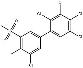 3-MESO2-4-ME-2',3',4',5,5'-PENTACB UNLABELED 40 UG/ML IN NONANE Struktur