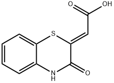 Acetic acid, (3,4-dihydro-3-oxo-2H-1,4-benzothiazin-2-ylidene)-, (Z)- (9CI)