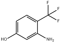 Phenol, 3-amino-4-(trifluoromethyl)- Struktur