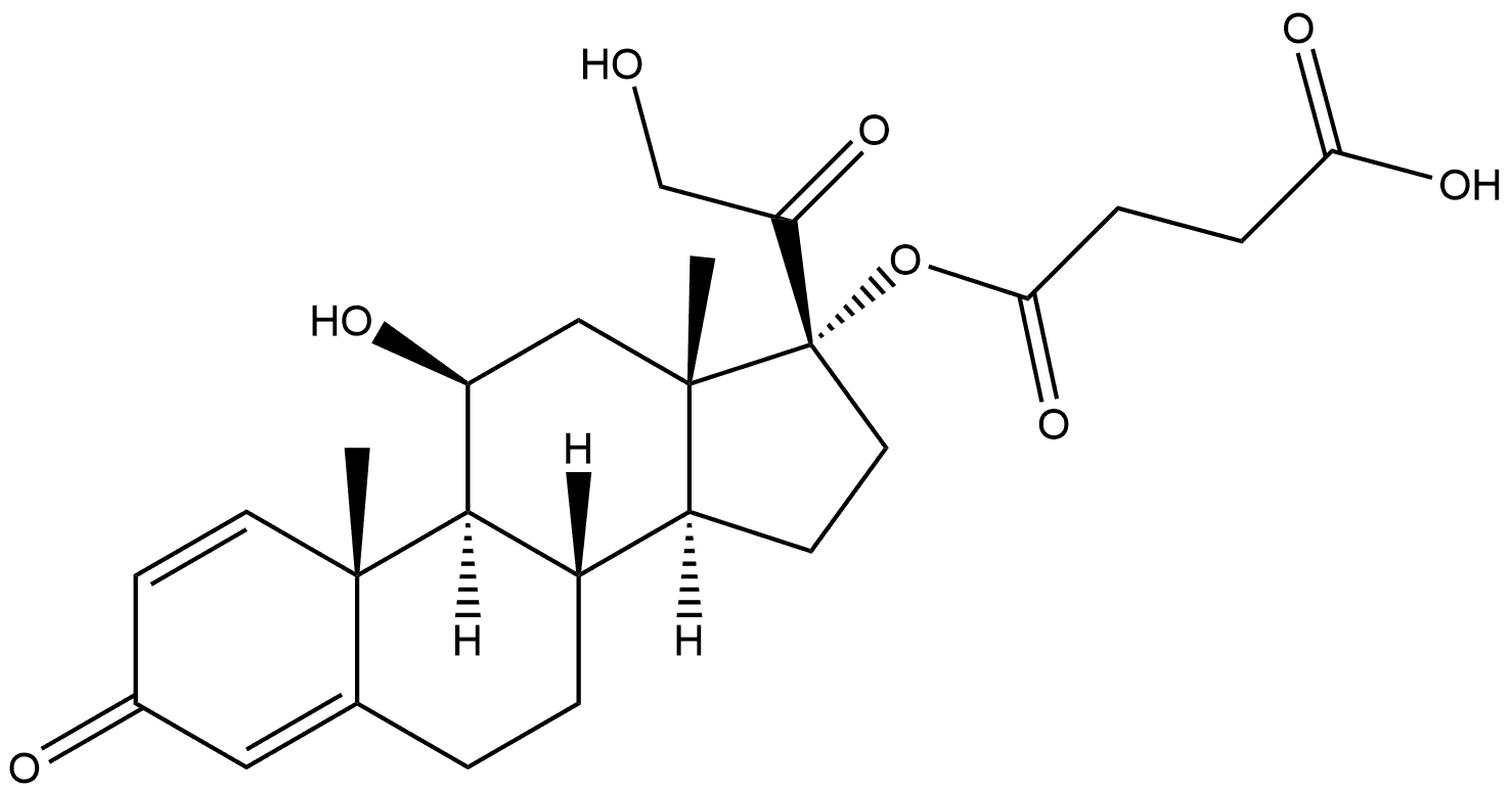 Prednisone Impurity 26 Struktur