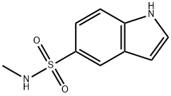 1H-Indole-5-sulfonamide, N-methyl- Struktur