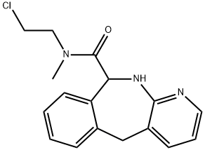 5H-Pyrido[2,3-c][2]benzazepine-10-carboxamide, N-(2-chloroethyl)-10,11-dihydro-N-methyl-