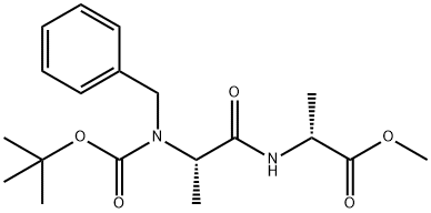 D-Alanine, N-[(1,1-dimethylethoxy)carbonyl]-N-(phenylmethyl)-L-alanyl-, methyl ester