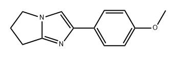 5H-Pyrrolo[1,2-a]imidazole, 6,7-dihydro-2-(4-methoxyphenyl)-