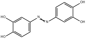 1,2-Benzenediol, 4,4'-azobis- (9CI) Struktur