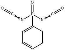 Phosphine oxide, diisocyanatophenyl- Struktur