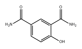 4-羥基間苯二甲酸二酰胺 結(jié)構式