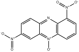 Phenazine, 1,7-dinitro-, 5-oxide Struktur