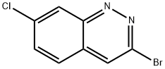 Cinnoline, 3-bromo-7-chloro- Struktur