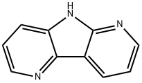 5H-Pyrrolo[2,3-b:4,5-b']dipyridine (9CI) Struktur