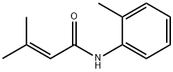 2-Butenamide, 3-methyl-N-(2-methylphenyl)-