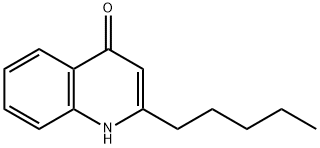 4(1H)-Quinolinone, 2-pentyl- Struktur