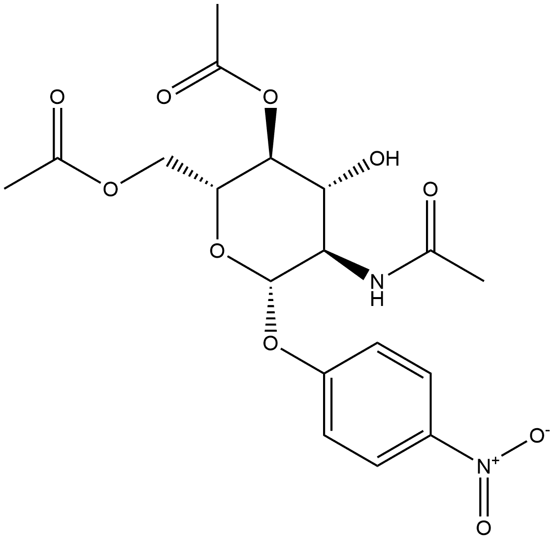 β-D-Glucopyranoside, 4-nitrophenyl 2-(acetylamino)-2-deoxy-, 4,6-diacetate