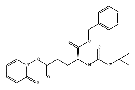 L-Glutamic acid, N-[(1,1-dimethylethoxy)carbonyl]-, 1-(phenylmethyl) 5-(2-thioxo-1(2H)-pyridinyl) ester