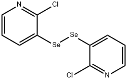 Pyridine, 3,3'-diselenobis[2-chloro- Struktur