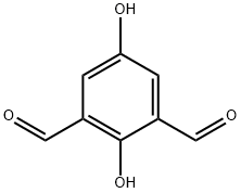 1,3-Benzenedicarboxaldehyde, 2,5-dihydroxy- Struktur