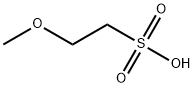 Ethanesulfonic acid, 2-methoxy- Struktur