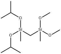 2,6-Dioxa-3,5-disilaoctane, 3-methoxy-3,5,7-trimethyl-5-(1-methylethoxy)- Struktur