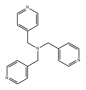 4-Pyridinemethanamine, N,N-bis(4-pyridinylmethyl)- Struktur