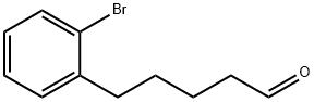 Benzenepentanal, 2-bromo- Struktur