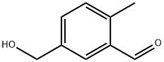 5-(Hydroxymethyl)-2-methyl-benzaldehyde Struktur