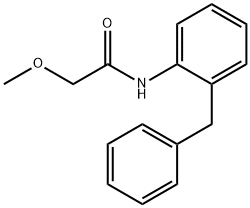 Acetamide, 2-methoxy-N-[2-(phenylmethyl)phenyl]- Struktur