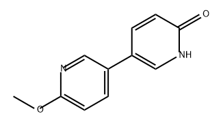 [3,3'-Bipyridin]-6(1H)-one, 6'-methoxy- Struktur