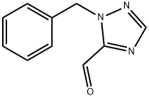 1H-1,2,4-Triazole-5-carboxaldehyde, 1-(phenylmethyl)- Struktur