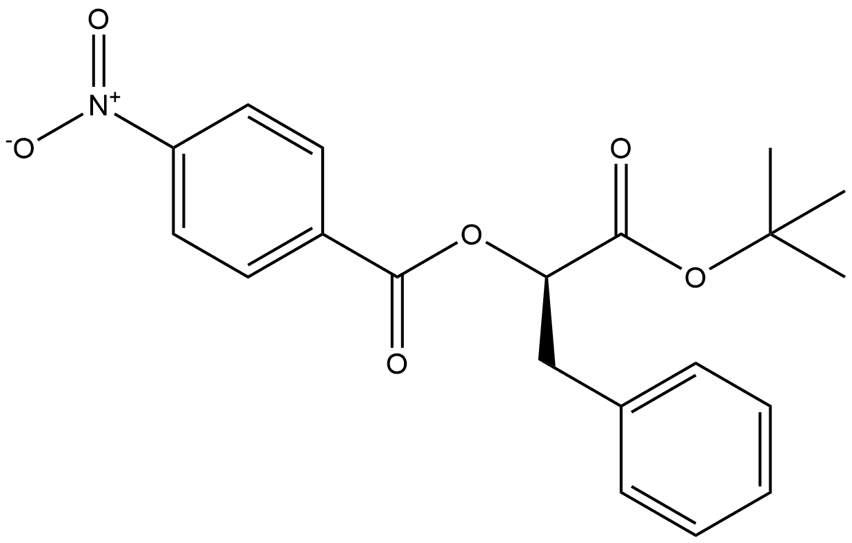 Benzenepropanoic acid, α-[(4-nitrobenzoyl)oxy]-, 1,1-dimethylethyl ester, (R)- (9CI)