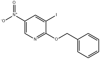 2-(benzyloxy)-3-iodo-5-nitropyridine Struktur