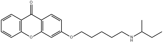 Xanthone Impurity 11 Struktur