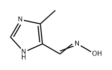 1H-Imidazole-5-carboxaldehyde, 4-methyl-, oxime Struktur