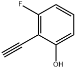 Phenol, 2-ethynyl-3-fluoro- Struktur