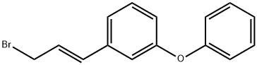 Benzene, 1-(3-bromo-1-propenyl)-3-phenoxy-, (E)- (9CI) Struktur